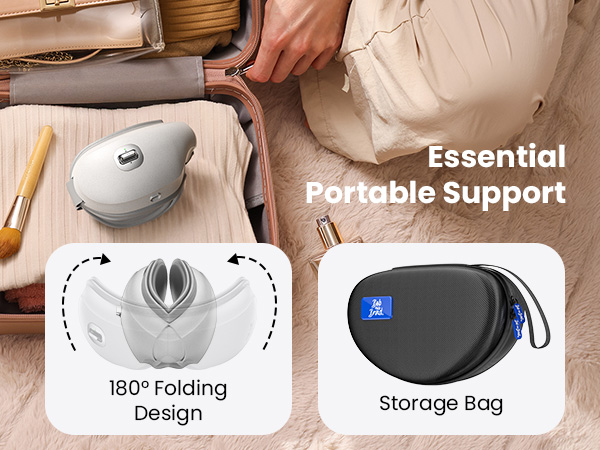 eye massager with heat and cooling eye mask for dry eye headaches migraine relief