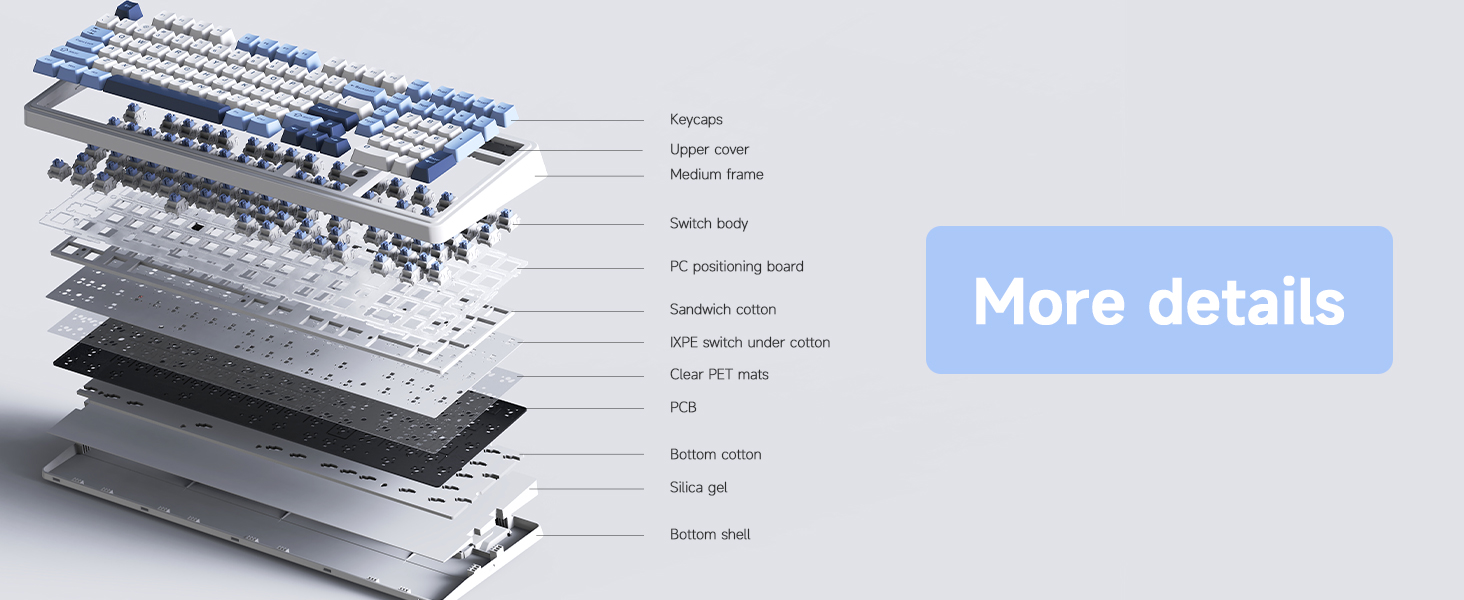 AK980 gaming keyboard
