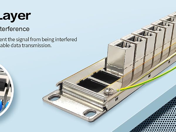8port patch panel