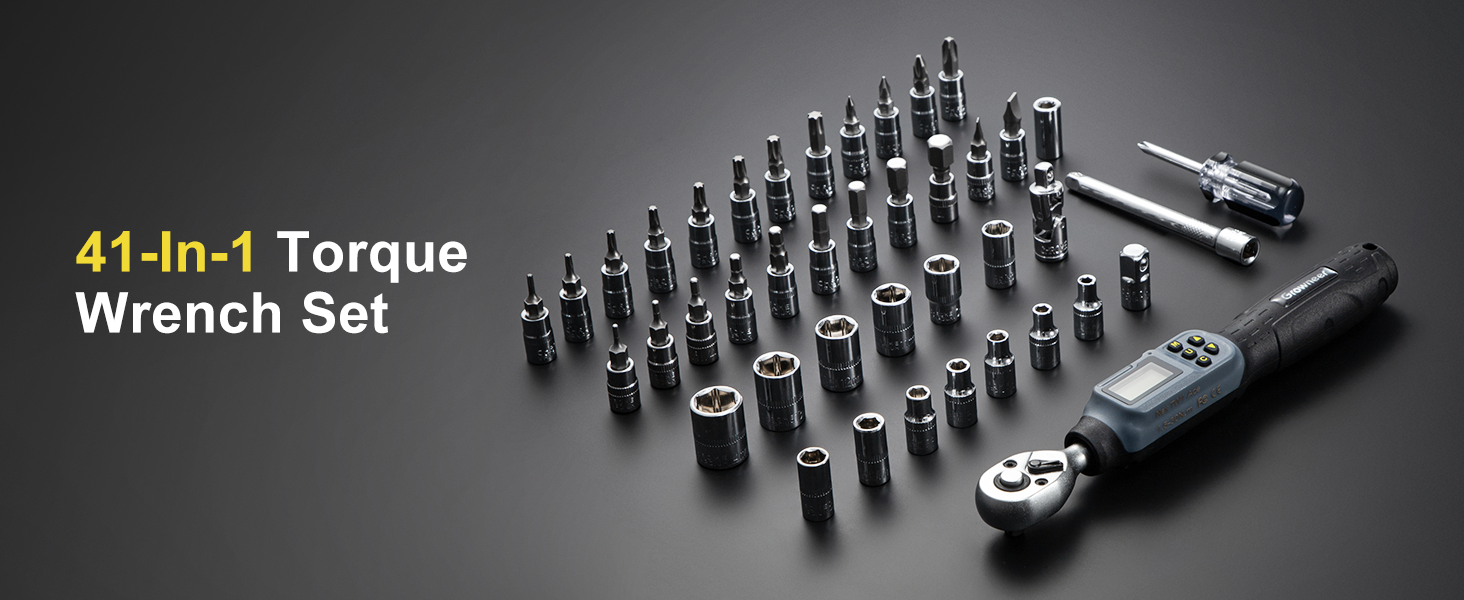 digital bike torque wrench set