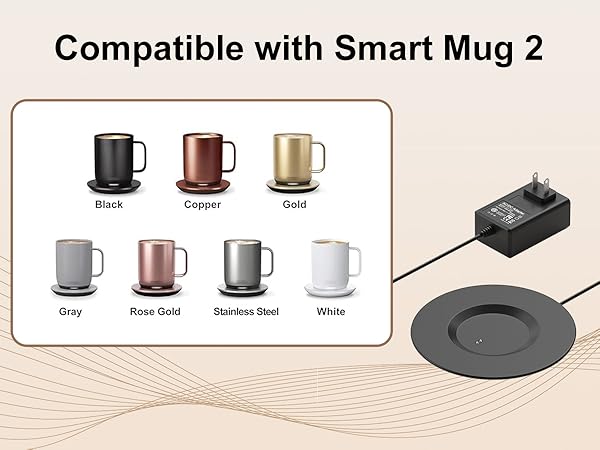 replacement for ember smart mug2 charger