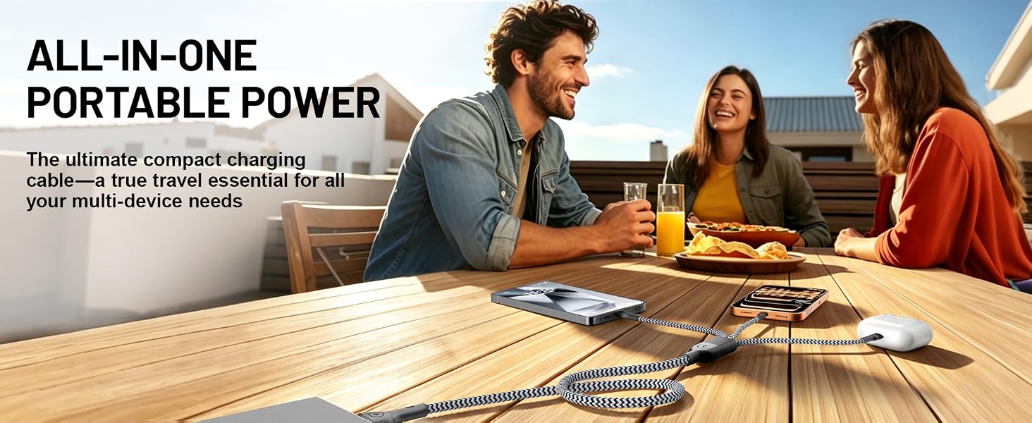 3 in 1 charging cable