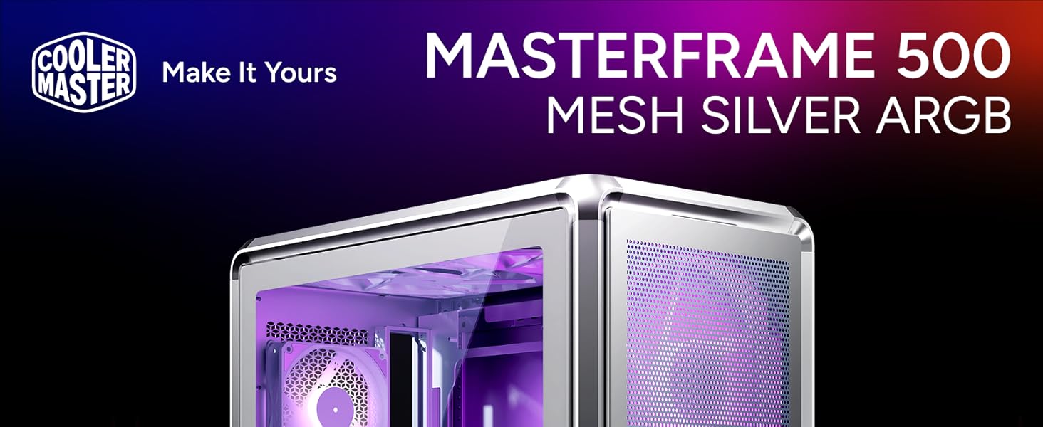 MasterFrame 500 Mesh ARGB Silver