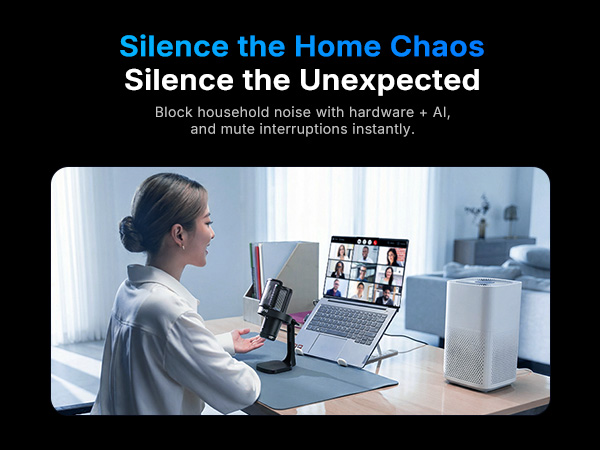 wireless gaming streaming microphone for pc DGM20W
