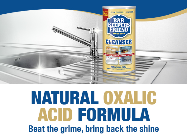 Natural Oxalic acid formula beat grime bring back shine