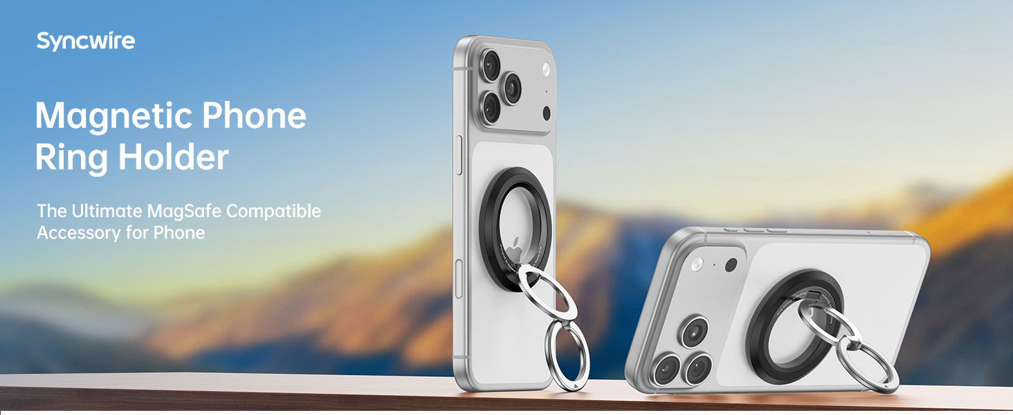 Phone Ring Holder Grip for MagSafe