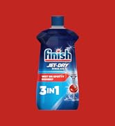 Finish Jet-Dry Liquid Rinse Aid, Dishwasher Rinse Aid, Drying Agent, 32 Fl Oz