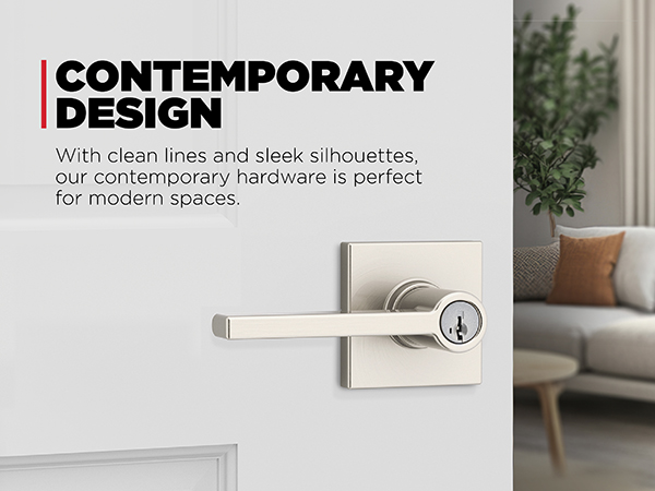 With clean lines and sleek silhouettes, our contemporary hardware is perfect for modern spaces.