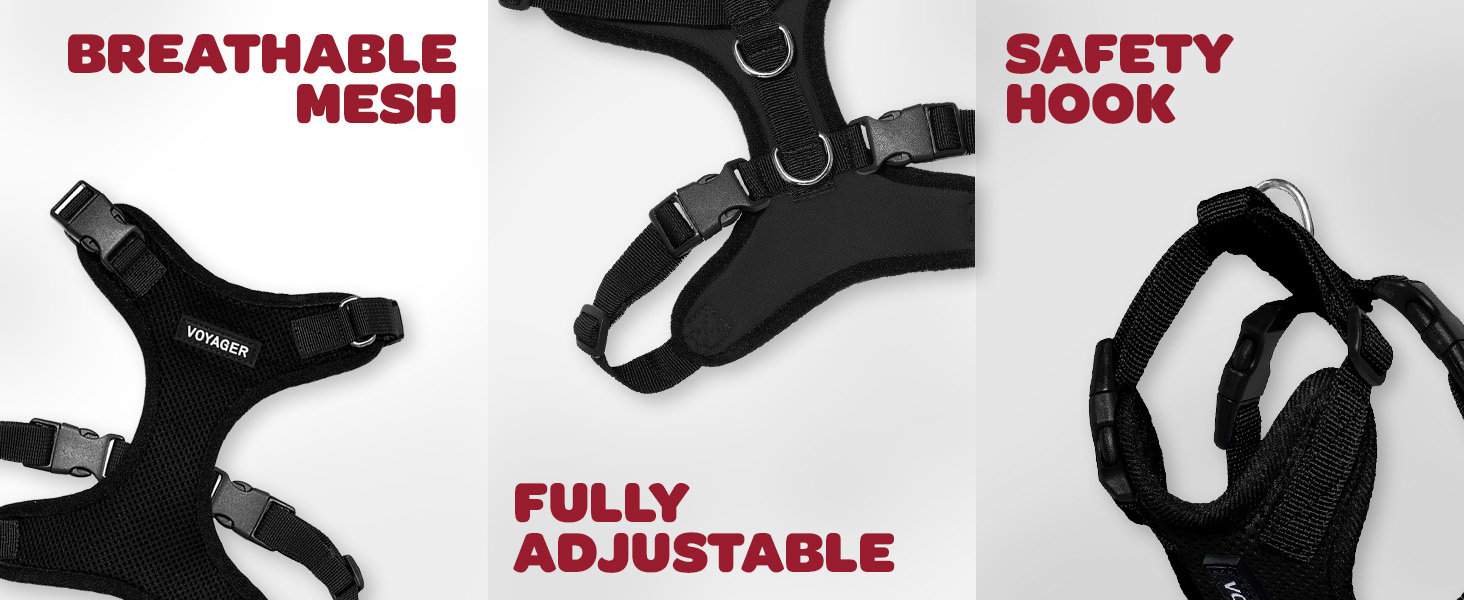 dog harnesses with handles