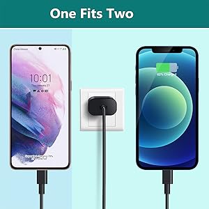 USB C CHARGER COMPATIBLE FOR IPHONE AND SAMSUNG