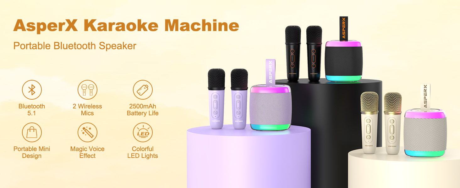 mini karaoke machine