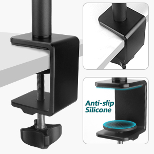 Overhead Desk Mount Stand black