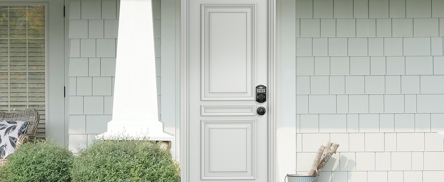 Suitable for front, side, back, basement, and garage doors