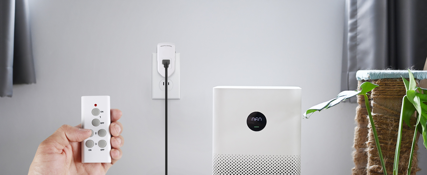 BN-LINK Wireless Remote Control Electrical Outlet Switch