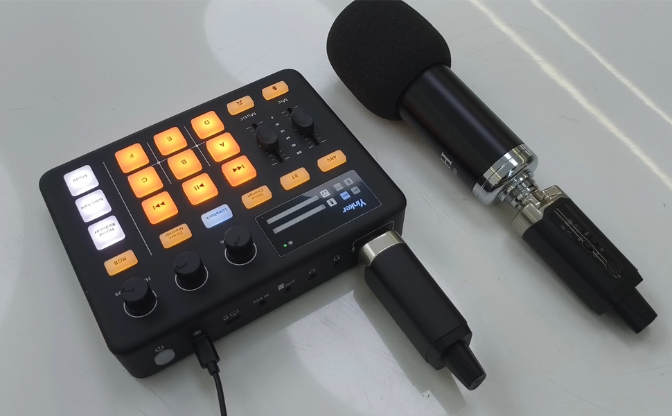 wireless xlr microphone transmitter and receiver system
