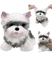 Hand Painted Dog Squishy Toys,Big Cute Ultra Soft Squeeze Fidget Toys for Stress Relief ,Kawaii S...