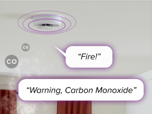 Kidde Smart Smoke and CO detector combo with voice alerts