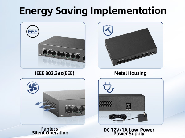 8-Port 2.5G Ethernet Switch