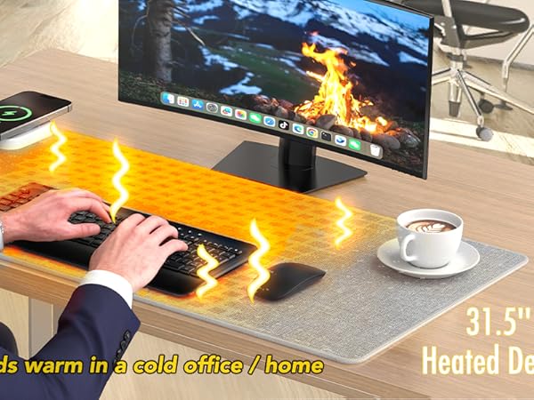 heated desk pad