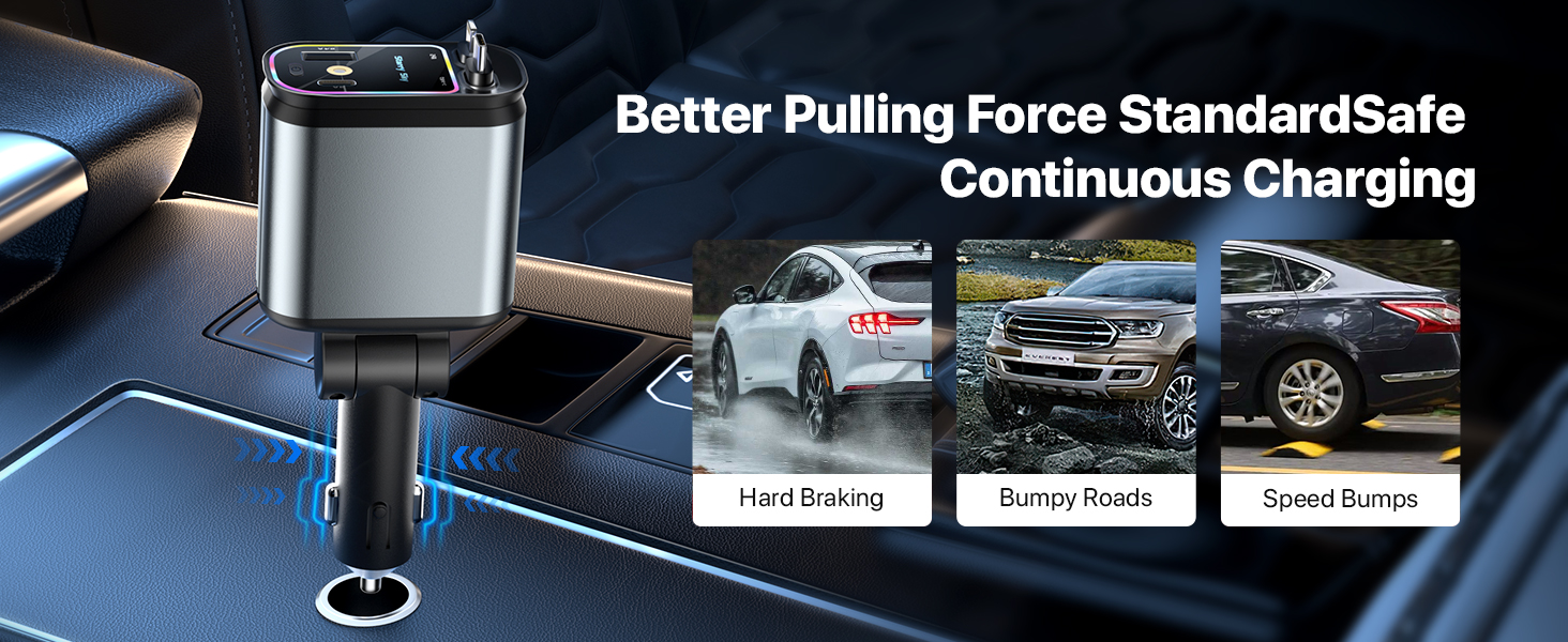 retractable car charger