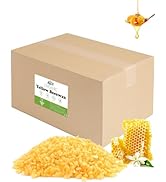 Beeswax Pellets, BOYUJK Yellow Beeswax for Candle Making, 100% Organic Beeswax for DIY Furniture ...
