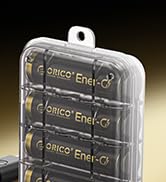 ORICO Ener-G Lithium-ion Battery Rechargeable AA Batteries with Tpye C Charging Cable 4-Pack Doub...