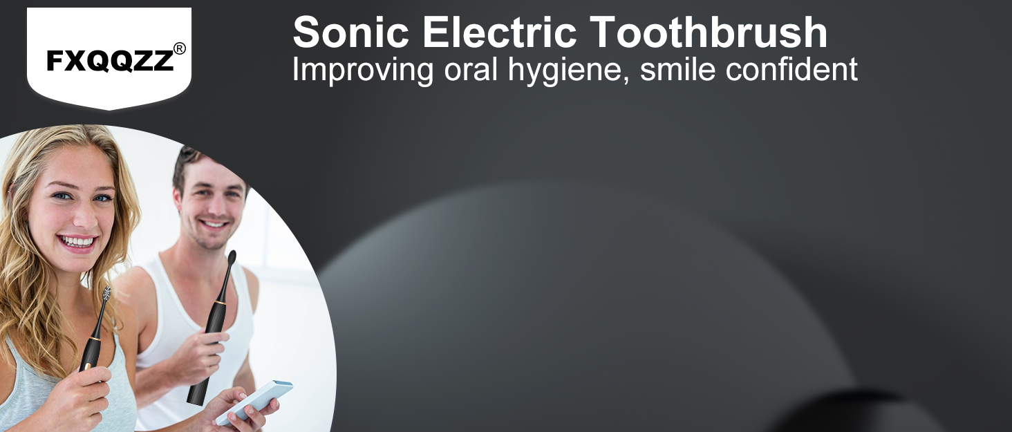 FXQQZZ 45000VPM IPX8 Electric Toothbrush