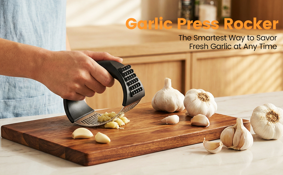 garlic press