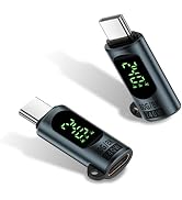 Duttek 80Gbps USB C Extender Adapter with Power Meter Tester, 240W PD, 8K@60Hz Wattage, Voltage, ...