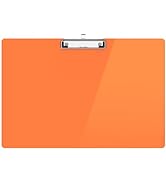 Macroclo Extra Large 11x17 Clipboards, Plastic Drawing Boards with Low Profile Clip Horizontal Cl...