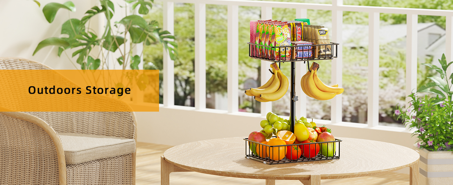 fruit basket for kitchen counter