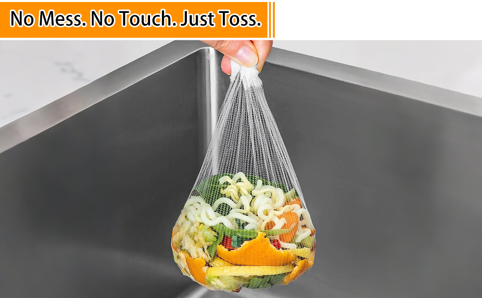 disposable sink strainer bags