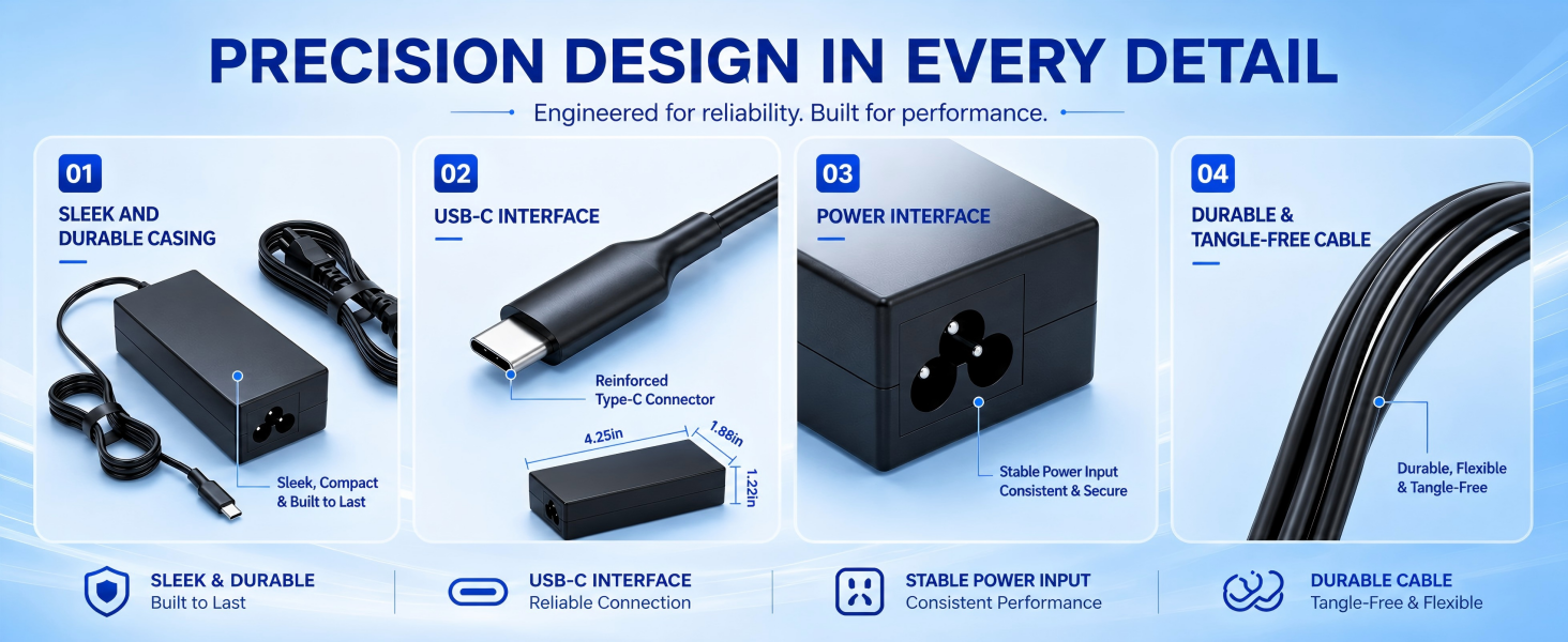 hp laptop charger usb c