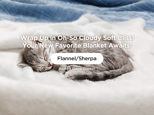 heated electric throw blanket