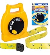 Measuring Tape Retractable Tape Measure, Wind Up Tape Measure, Easy Wind- Up - Easy to Read Body ...