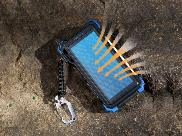 solar powered power bank