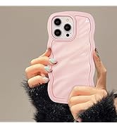 FABSPARK Case for iPhone 12 Pro Max/iPhone 13 Pro Max,3D Wave Water Ripple Pattern Curly Wavy Fra...