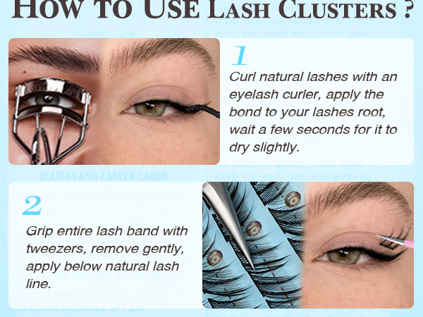 manga lash clusters