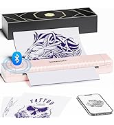 Phomemo TP81 Tattoo Stencil Printers, Upgraded Tattoo Printer for Tattoo Artists &amp; Beginners, Com...