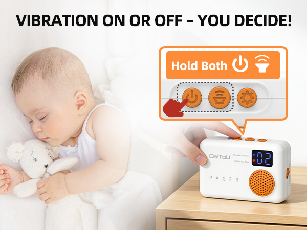 Vibration on or off
