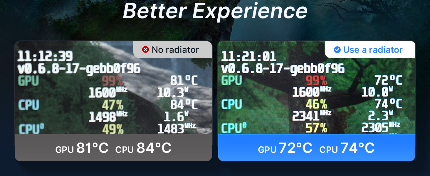 JSAUX Cooling Fan for Steam Deck, Steam Deck Cooler