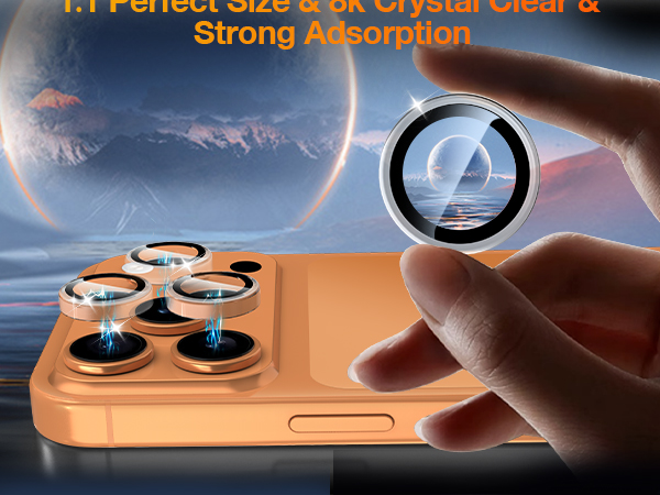 hd clear camera lens protector for iPhone