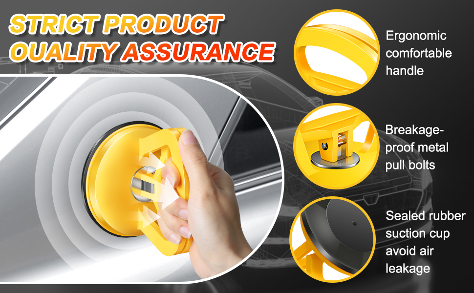 Car Dent Puller 3 Pack Dent Puller
