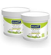 Dr.Easy Pet Ear Grooming Wipes 240ct for Dogs &amp;Cats Fragrance Free,Helps Dissolve Wax Build-Up an...