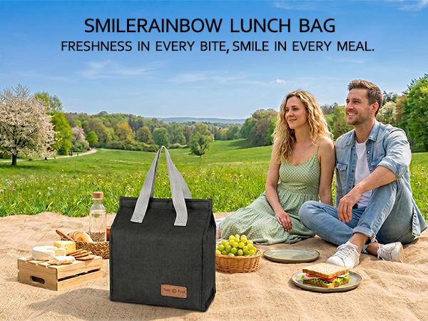 lunch bag black