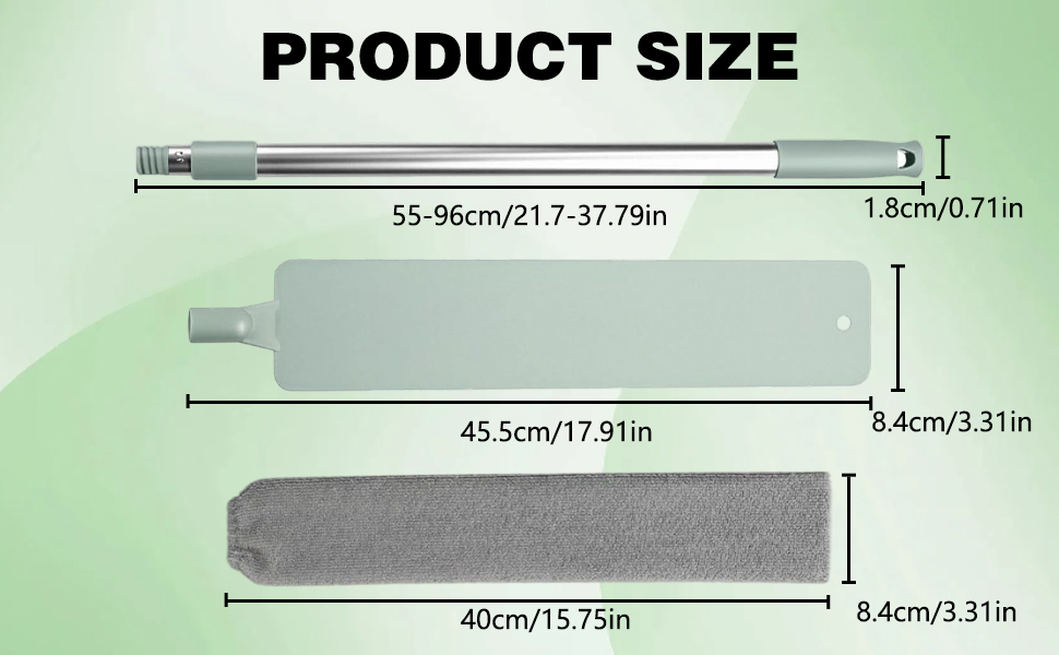 Retractable Gap Dust Cleaning Artifact