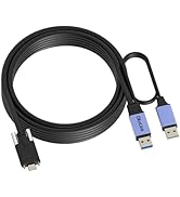OkyLink USB 3.0/3.2 Gen1 A to C Data Cable – High-Speed 5Gbps, 60W Fast Charging, Premium Short C...