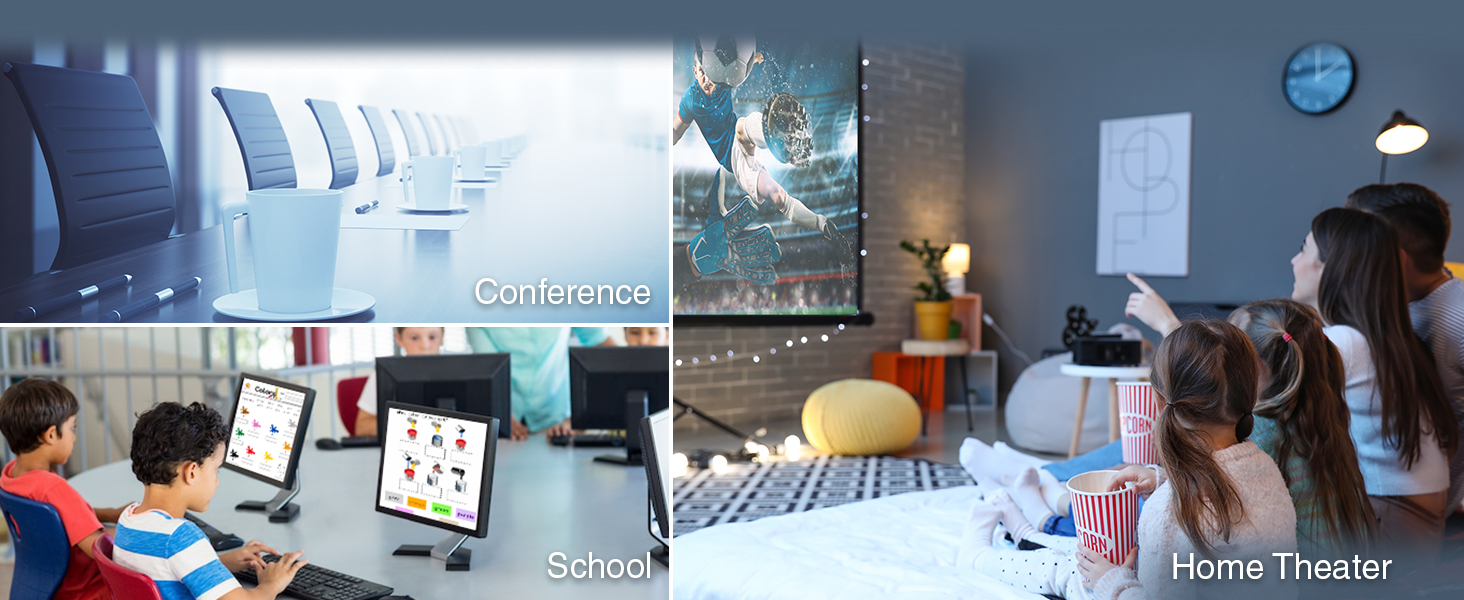 BLUERIGGER compatible hdtv game console monitor projector VR laptop blu-ray tv box home theatre ps5