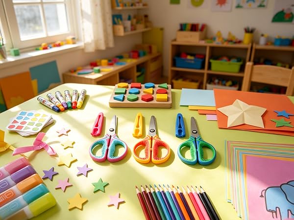 3 Pack Kids Scissors