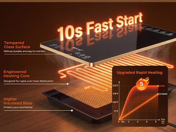 electric warming tray